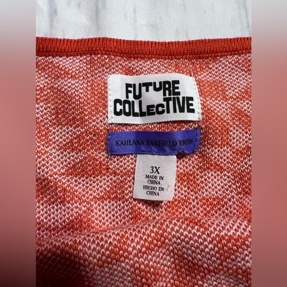 2/$20 Future Collective by Kahlana Barfield Brown - Orange Crop Tank - Picture 3 of 4